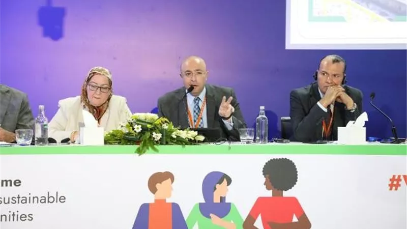 محافظ بنى سويف يشارك فى الجلسة الختامية للمنتدى الحضرى العالمى