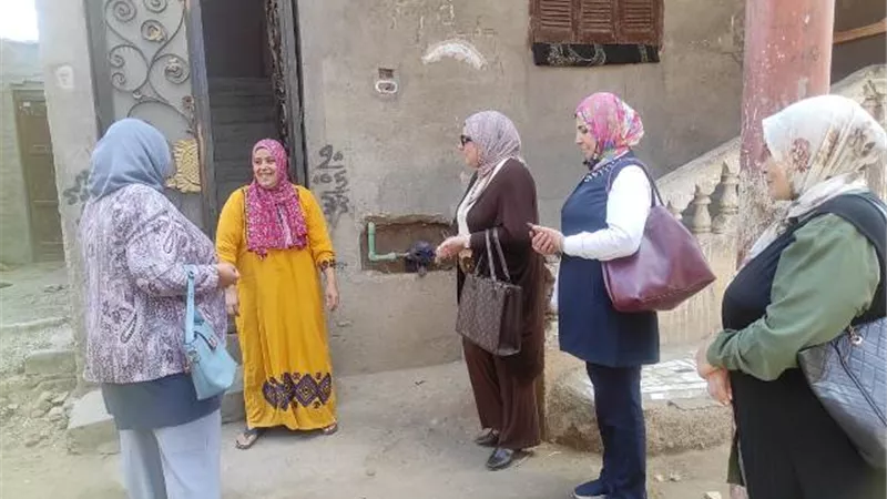 المرأةبالشرقيةيختتم فعاليات حملة طرق الابواب للتعريف بمبادرةبداية
