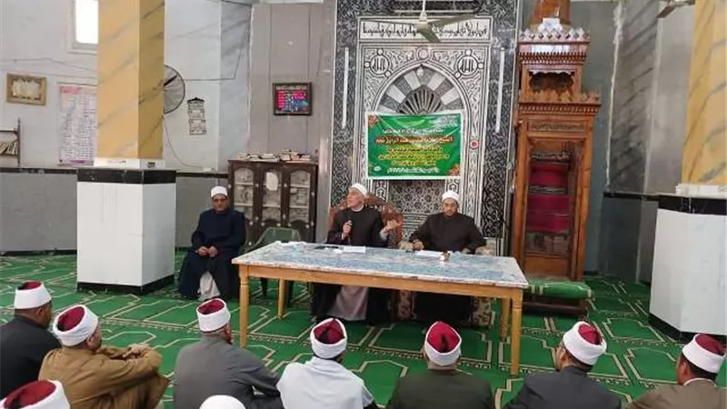 وكيل وزارة الأوقاف الجديد في زيارة لإدارة أوقاف مطاى