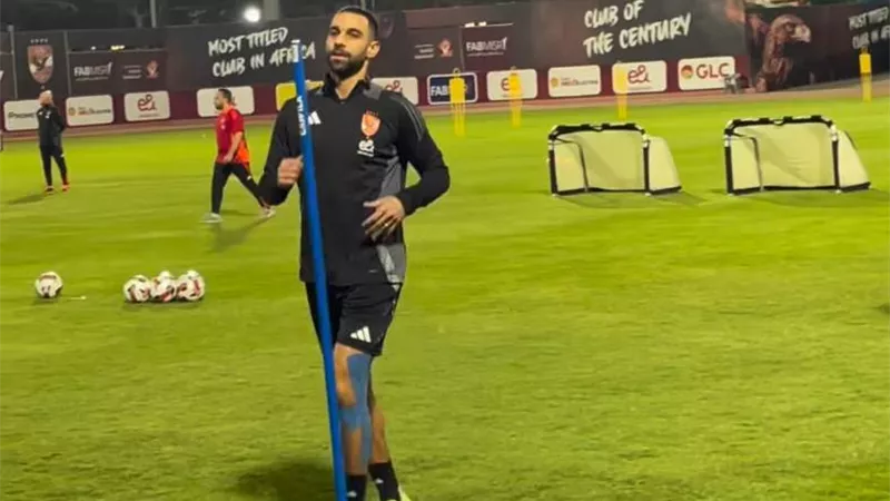 بعد تعافيه من الإصابة.. السولية يعود لتدريبات الأهلي استعداداً لـ