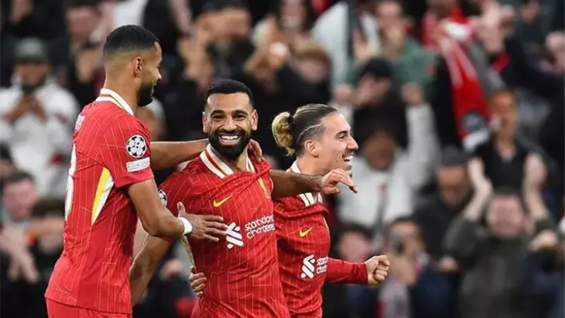 صلاح أساسيا.. تشكيل ليفربول ضد ليفركوزن بدوري الأبطال