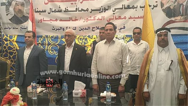 في رسالة واضحة لعودة الأمن والأمان .. مجاور فى جولة بالبرث