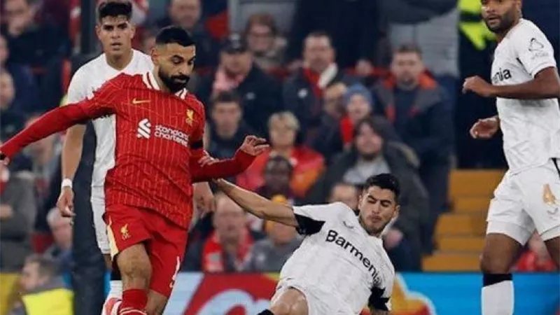 ليفربول يُنهي الشوط الأول أمام ليفركوزن بالتعادل السلبي
