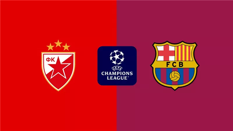 موعد مباراة برشلونة والنجم الأحمر بدوري أبطال أوروبا.. والقناة الناقلة