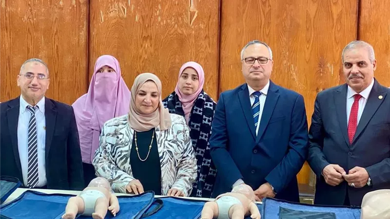 طب الأزهر تنظم دورة تدريبية حول الإسعافات الأولية للواعظات
