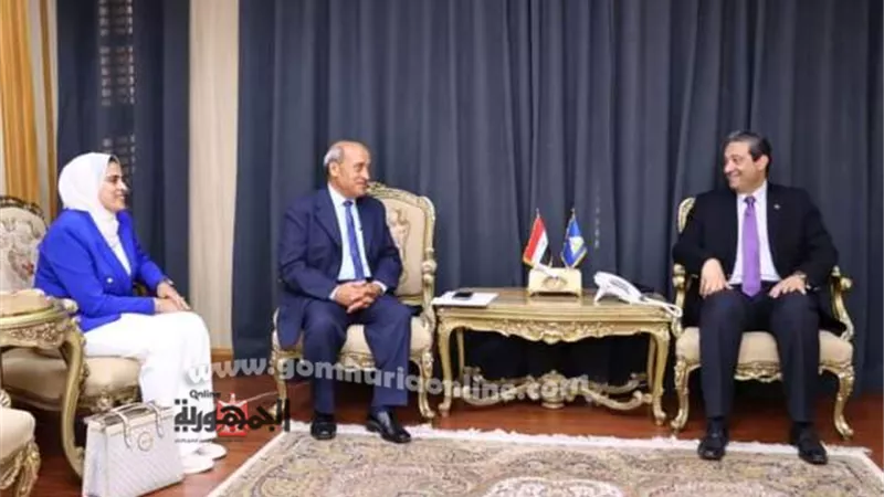 محافظ دمياط يستقبل مشرف جهاز حماية المستهلك لبحث التعاون