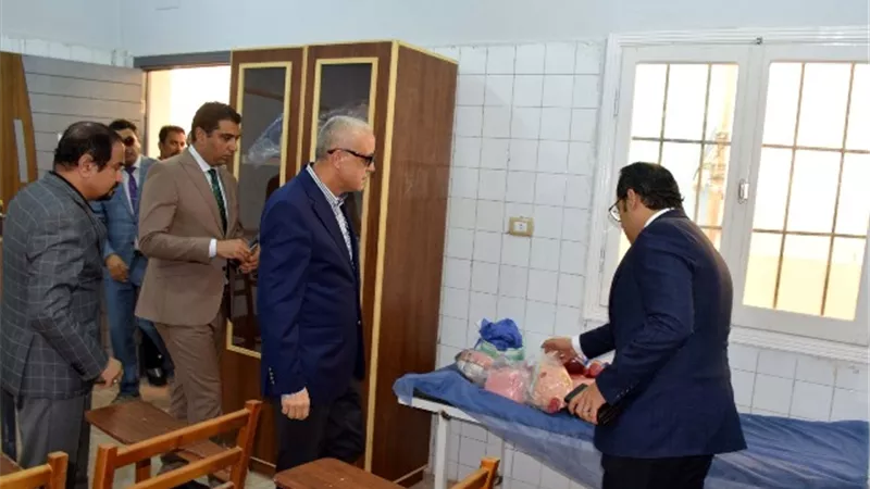 محافظ الأقصر يفتتح معهد 