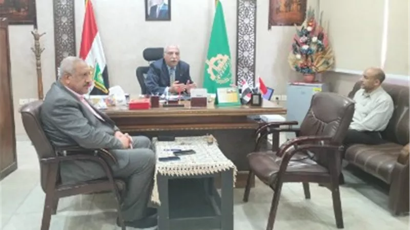 وكيل وزارة التعليم بالقليوبية يناقش خطط العمل فى الفترة المقبلة