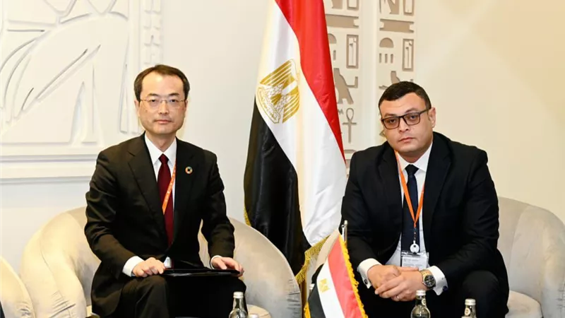 وزير الاسكان يبحث التعاون مع الوكالة اليابانية 
