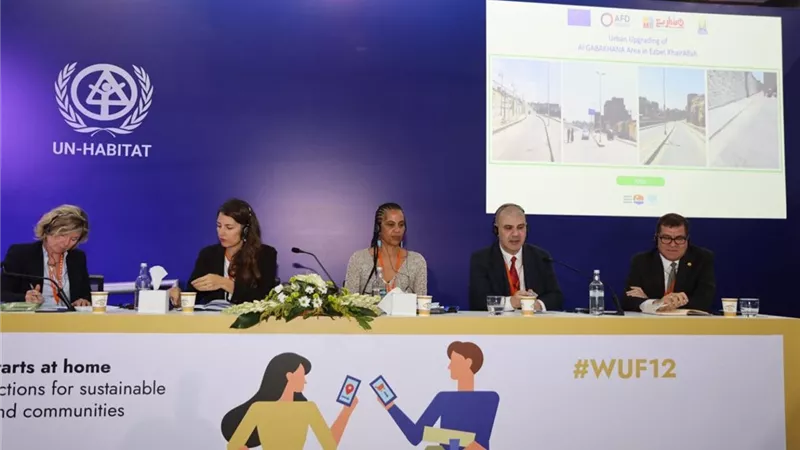 جهاز تنمية المشروعات يستعرض أنشطته في المنتدى الحضري العالمي