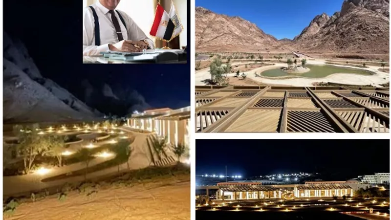 محافظ جنوب سيناء يروج للاستثمار والسياحة.. فى معرض لندن الدولى