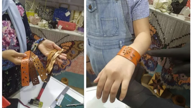 اياد يحبها الله تفتح باب الاشتراك فى ورشة الجلود