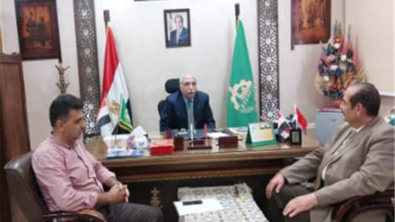 مدير تعليم القليوبية يبحث آخر المستجدات بمدارس التربية الخاصة