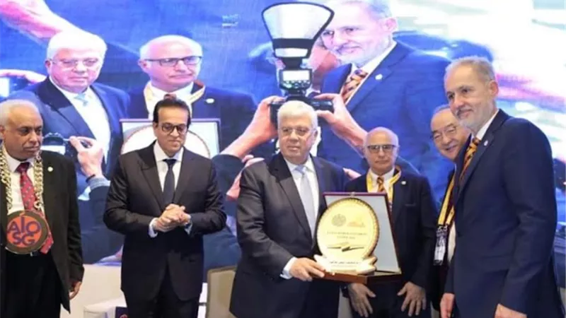 إفتتاح الكونجرس العالمي لمنظمة جراحة الجهاز الهضمي والكبد
