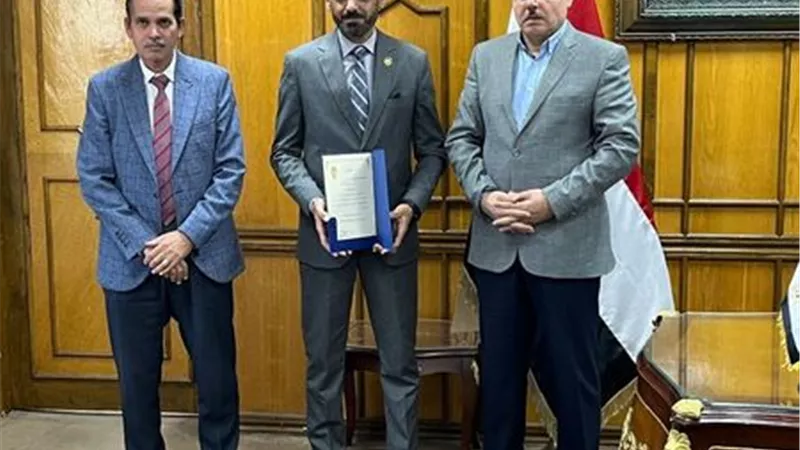 الدكتور إيهاب ربيع وكيلاً لشئون طلاب زراعة القناة