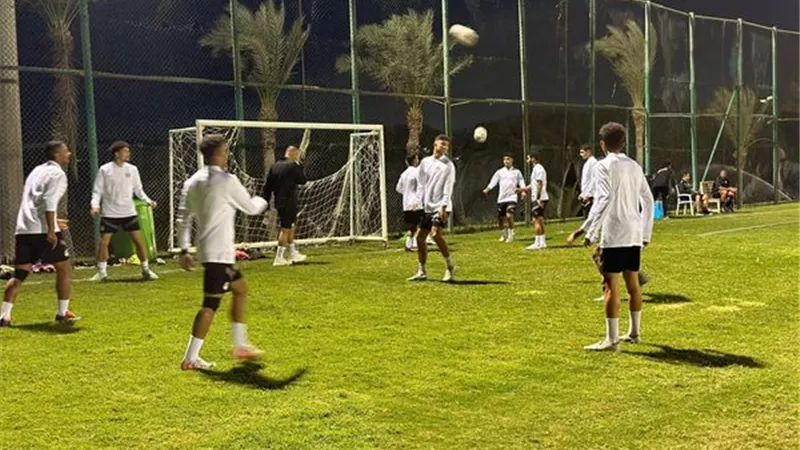 منتخب الشباب بدأ تدريباته بالإسماعيلية استعدادًا لتصفيات أفريقيا