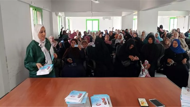 محو أمية و مساعدات غذائية للمستحقين بالإسماعيلية
