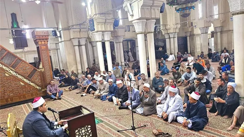 بناء الإنسان بين القرآن والسنة أمسية دينية لأوقاف قنا