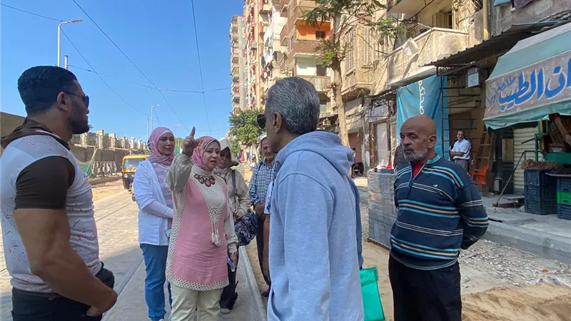 تحصيل ٣٣ الف جنية غرامات من المخالفين غرب الإسكندرية