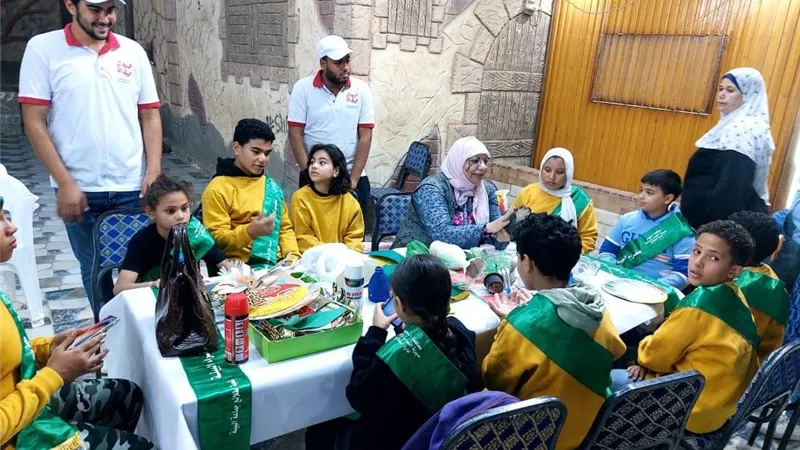 طلاب التربية الفكرية والصم والمكفوفين ينظمون ورش عمل ومعارض