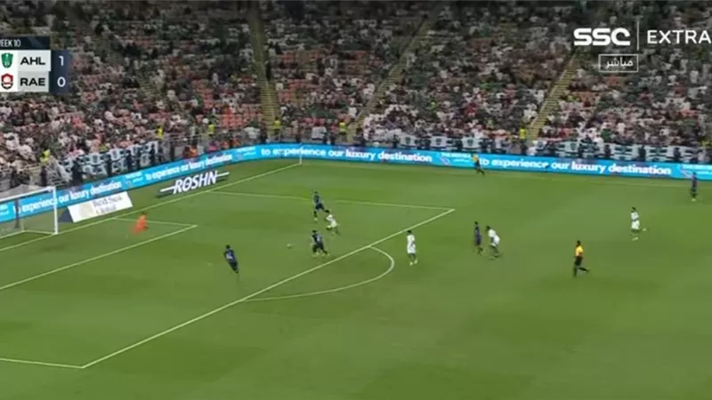 شاهد اهداف الأهلي في مرمي الرائد بالدوري السعودي