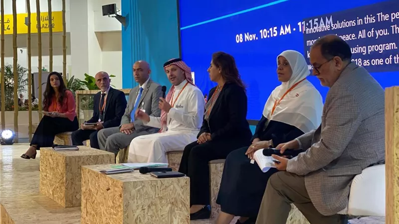 مستشار وزير الإسكان في جلسة حوارية بعنوان 