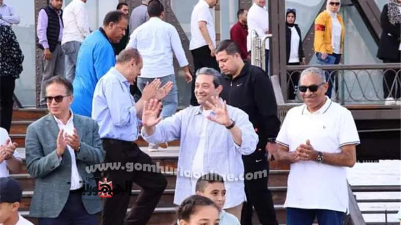 محافظ دمياط يشهد فاعلية للتزلج الحر بالكوبرى التاريخي