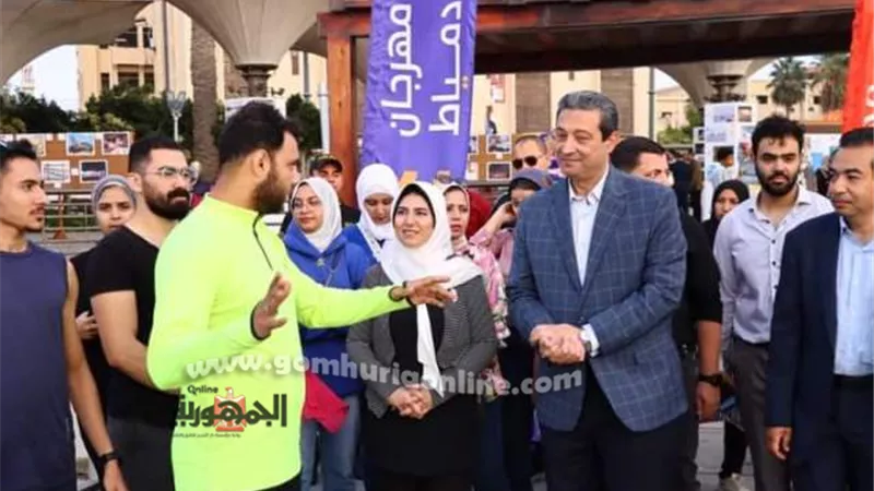 الشهابى يتفقد أنشطة لرياضة الكاياك بنهر النيل