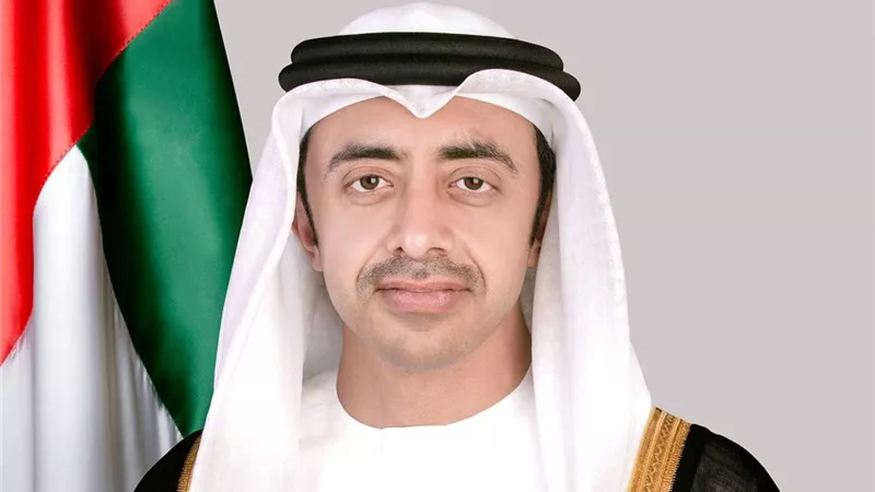 وزير خارجية الإمارات يبحث مع نظيره الأمريكى القضايا الإقليمية