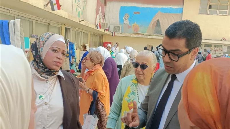 التضامن تفتتح السوق الخيري السنوي لجمعية النور والأمل لرعاية الكفيفات