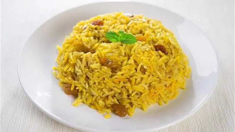 أرز التوابل الشهى