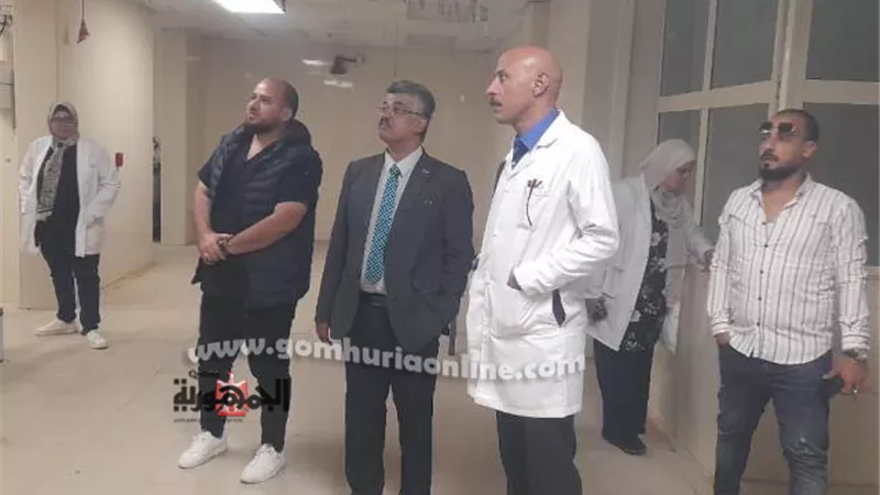 زيارة مفاجئة لوكيل وزارة الصحة بشمال سيناء على مستشفى نخل المركزى