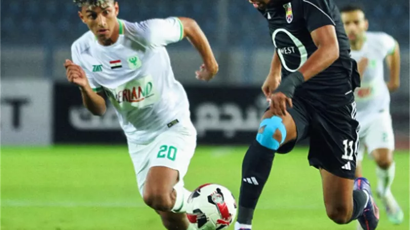 التعادل السلبي يحسم مباراة المصري ضد الجونة في دوري نايل