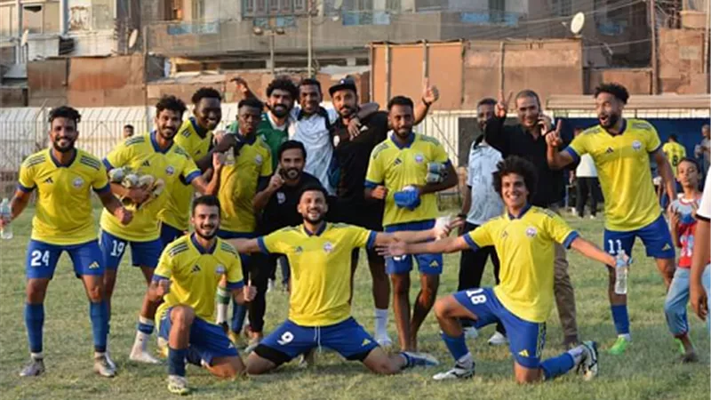 النصر للتعدين يهزم نادي الأقصر بهدف نظيف.
