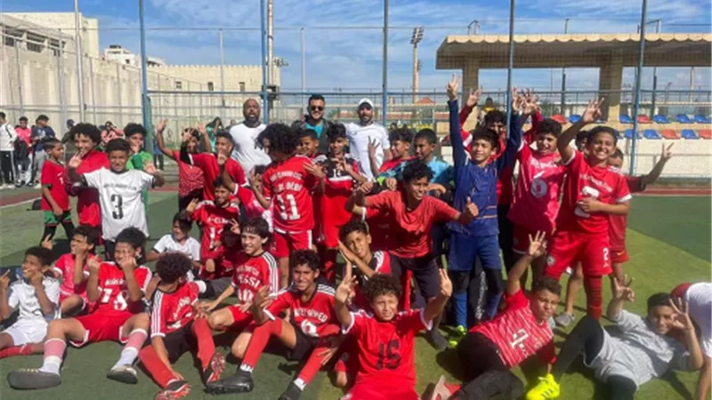 فريق الناشئين بفاركو مواليد ٢٠١٤ يفوز على كوم حمادة 0/14