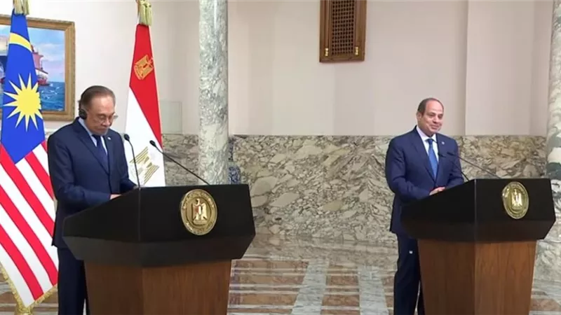 الرئيس السيسي: تفاهم كبير بين مصر وماليزيا بشأن تطوير التعاون