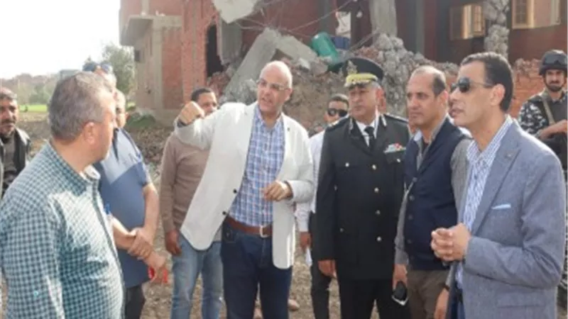 محافظ القليوبية يحيل رئيسي الوحدة المحلية بباسوس وأبو الغيط للتحقيق