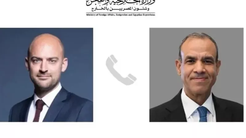وزير الخارجية يبحث مع نظيرة الفرنسي تطورات قطاع غزة ولبنان
