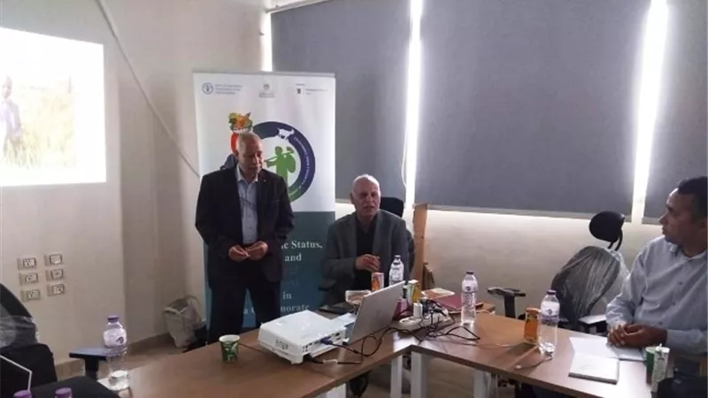 تدريب مهندسى الإرشاد الزراعي في المدارس الحقلية بالمنيا