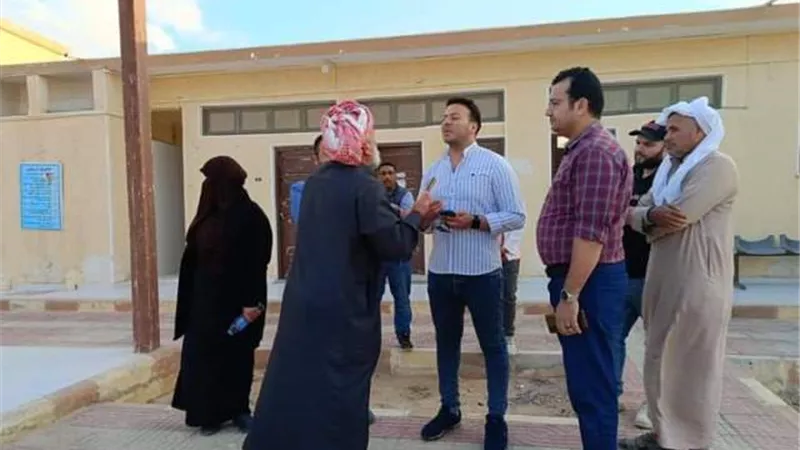مرور مفاجئ على وحدة زاوية العوامة التابعة للإدارة الصحية بالضبعة