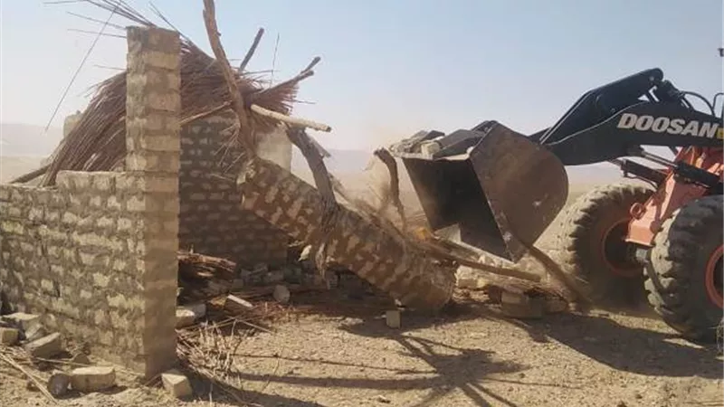 استعادة ١٩٠ فدان فى حملة لإزالة 6 حالات تعدى بأرمنت جنوب غرب الأقصر