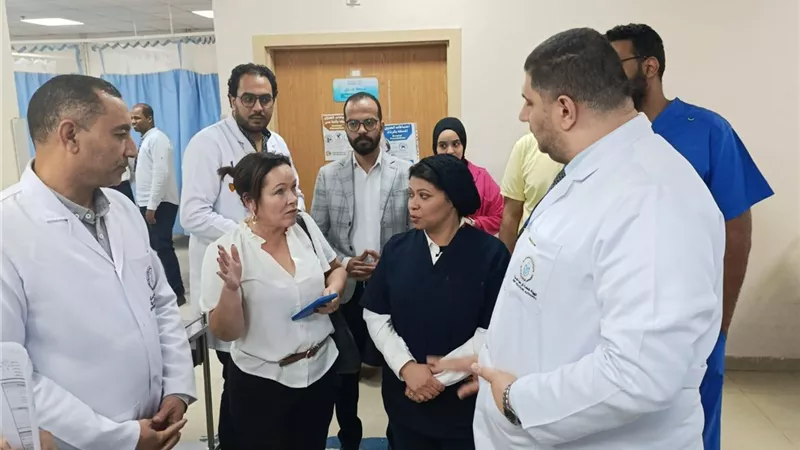الرعاية الصحية تستقبل شخصيات دولية بمنشآتها