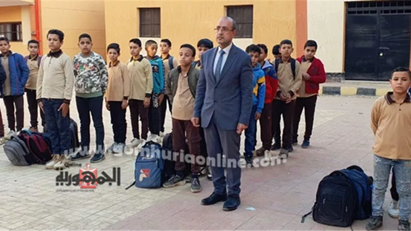إحالة المقصرين بمدرسة كوم الضبع بالباجور المنوفية إلي التحقيق