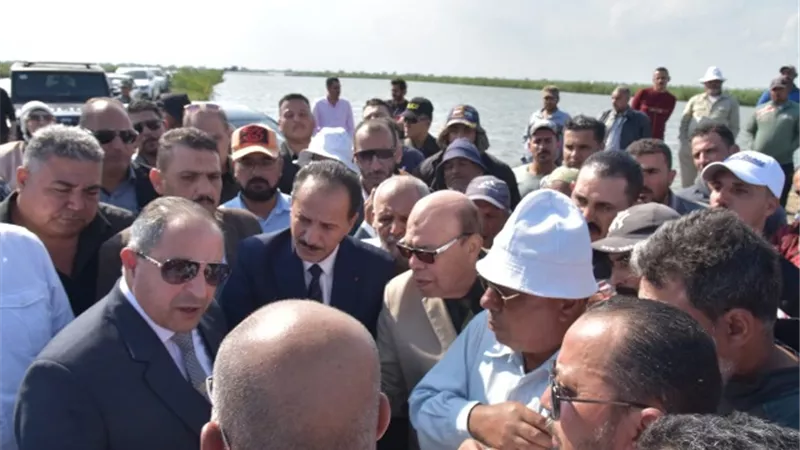محافظ بورسعيد يأمر بمد شريان التطوير لقرى مثلث الخير بالجنوب