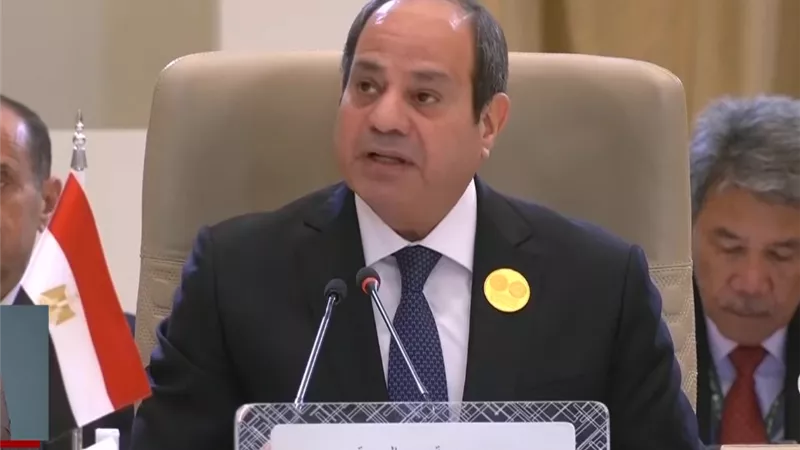 نص كلمة الرئيس السيسى أمام القمة العربية الإسلامية 