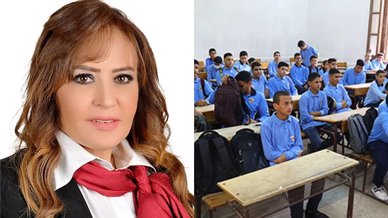النائبة جيهان البيومي: وزير التعليم نجح في إعادة الطلاب إلي المدارس