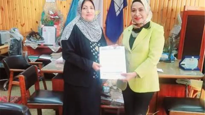 الدكتورة رانيا وصفى رئيسا لقسم أصول التربية بجامعة دمياط