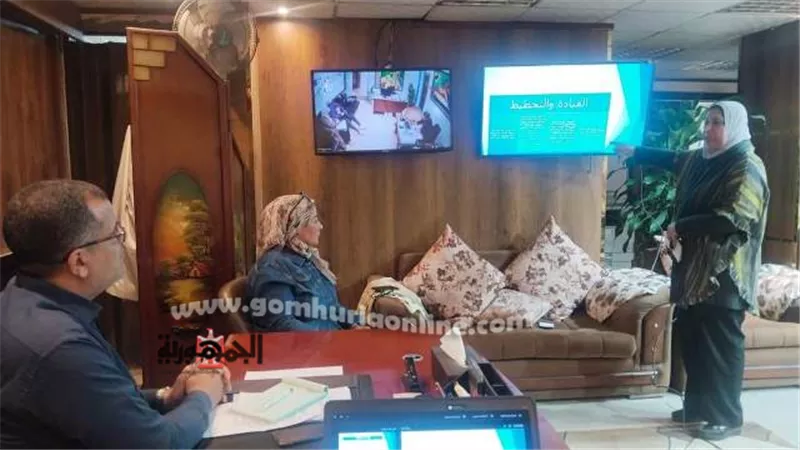 مدير تعليم دمياط يبحث الإرتقاء بالعملية التعليمية