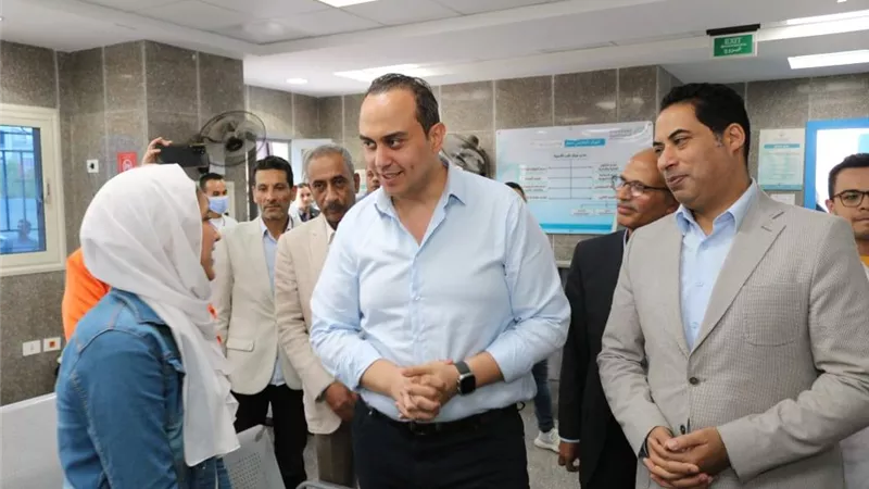 السبكى يجري جولة تفقدية بمنشآت هيئة الرعاية الصحية في سيناء