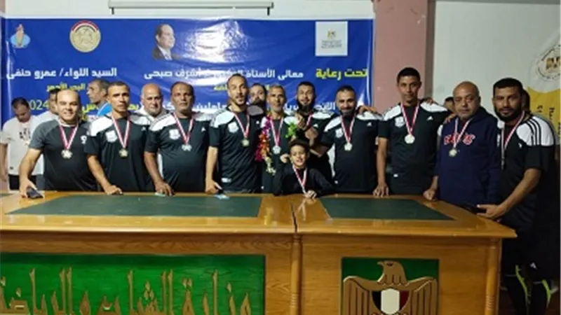 منتخب التعليم فى كرة القدم الخماسية يفوز بالمركز الثانى فى كأس التميز